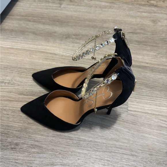 Jessica Simpson Black Heels - Picture 3 of 6